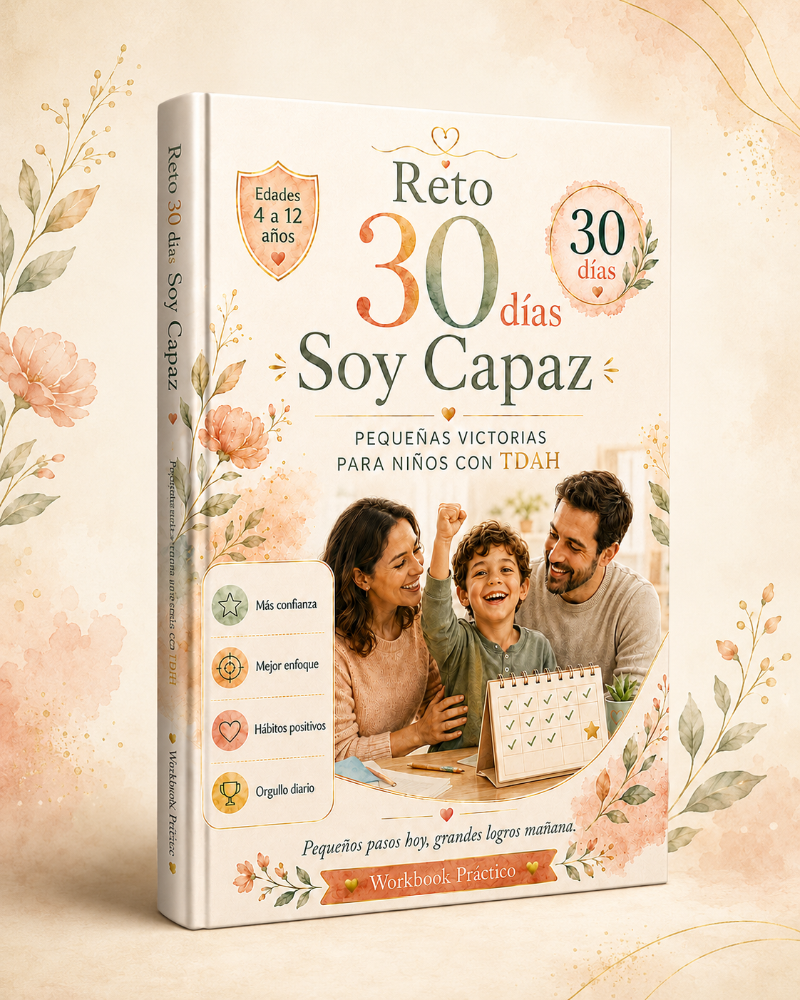 Portada del workbook Reto 30 días Soy Capaz