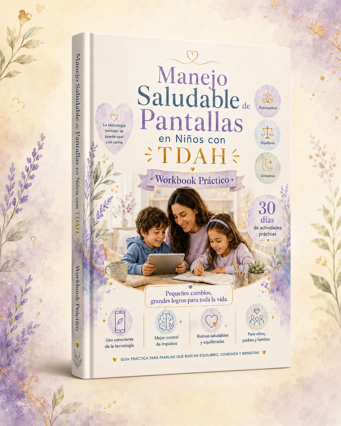 Portada del workbook Manejo Saludable de Pantallas